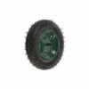 Roata roaba 3.50-8, diametru ax 14mm, janta verde