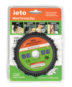 Disc cu lant 125mm pt polizor unghiular 5buc/set