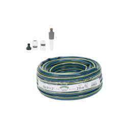Furtun BLUEBOS PLUS 1/2" 20m cu set duze