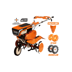 Motosapa RURIS 7500ACC1 + roti cauciuc 4.00-8+rarita+roti metalice 350 fara manicot