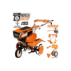 Motosapa RURIS 7500ACC3 + roti cauciuc 4.00-8+rarita ajustabila+plug+adaptor+dispozitiv cartofi+cultivator multifunctional+accesoriu tractat+roti metalice 400 fara manicot