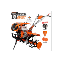 Motosapatoare RURIS 915K + roti cauciuc 5.00-12+rarita