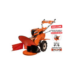 Utilaj multifunctional RURIS 7800CRT + roti cauciuc 4.00-8 + sistem de cosit CRT 570