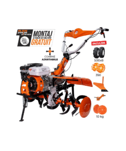 MOTOCULTOR - RURIS 753K+roti cauciuc+plug+adaptor+roti metal