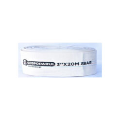 Furtun pompieri - PVC panzat - 3'' - ø 75mm - 8 Bar - tip B - 20m