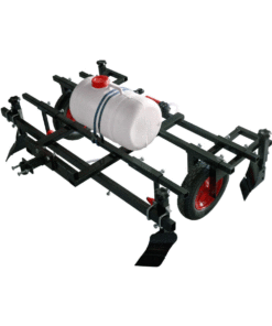 Dispozitiv intins folie de mulcire pentru motocultor, Rotakt