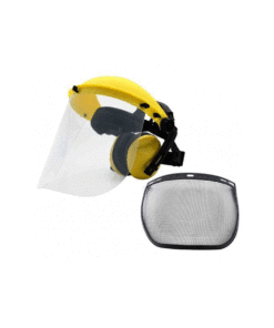 Viziera de protectie cu antifoane externe