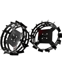 Set roti metalice 4.00-8 fara tub hexagonal