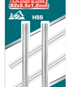 TOTAL - SET LAME RINDEA ELECTRICA HSS -  82X5.5X1.2MM - 2 BUC (INDUSTRIAL)