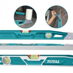 TOTAL - NIVELA CU BULA - ZIDARIE - 60CM - REZISTENTA LA SOCURI (INDUSTRIAL)