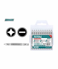 TOTAL - BIT - PH2 + SL6.0*1.0/ 65MM/ 10 BUC/SET (INDUSTRIAL)