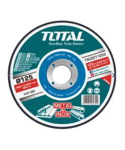 TOTAL - DISC DEBITARE METALE - 125MM