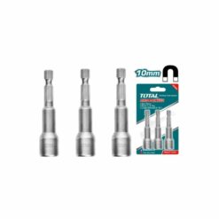TOTAL - SET 3CHEI 10MM -1/4" HEX - 65MM