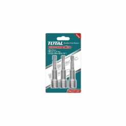 TOTAL - SET 3CHEI 12MM -1/4" HEX - 65MM
