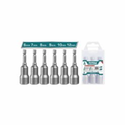 TOTAL - SET 6 CHEI -1/4" HEX - 65MM
