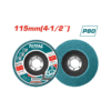 TOTAL - DISC ABRAZIV CU ZIRCONIU 115MMX22MM , P80