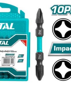 TOTAL - SET 10 BITI DE IMPACT PH2XPH2X65MM