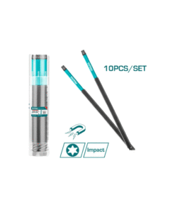 TOTAL - SET 10 BITI DE IMPACT PENTRU SURUBELNITA,250MM