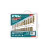 TOTAL - SET BURGHIU PENTRU METAL HSS: 12 BUC