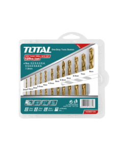 TOTAL - SET BURGHIU PENTRU METAL HSS: 12 BUC