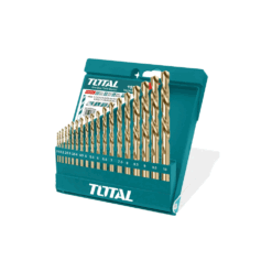 TOTAL - SET BURGHIU PENTRU METAL HSS: 19 BUC