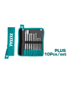 TOTAL - SET 10 PIESE SDS PLUS DALTA, SPITZ SI BURGHIE