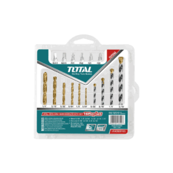 TOTAL - SET BURGHIE PENTRU METAL/BETON SI BITURI:16 BUC