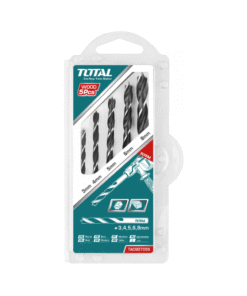 TOTAL - SET BURGHIU SPIRALA PENTRU LEMN: 5BUC