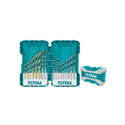 TOTAL - SET BURGHIE PENTRU METAL/BETON/LEMN 16 BUC
