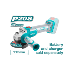 TOTAL - POLIZOR UNGHIULAR - LI-ION - 20V - 115MM (INDUSTRIAL)