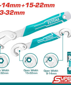 TOTAL - SET CHEI UNIVERSALE: 1 X CHEIE DUBLA (9-14MM, 15-22MM) + 1 X CHEIE SIMPLA (23-32MM)