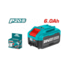 TOTAL - ACUMULATOR 20V-6.0AH (INDUSTRIAL)
