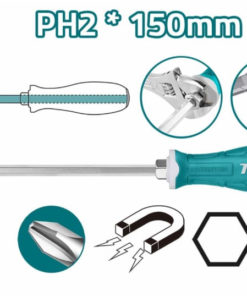 TOTAL - Surubelnita Phillips- PH2 - 6.0mm - 150mm(INDUSTRIAL)