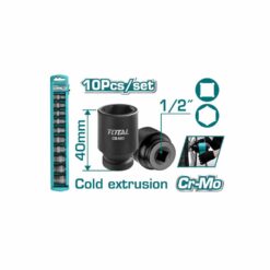 TOTAL - SET CHEI TUBULARE DE IMPACT - 10 BUC - 10-24MM