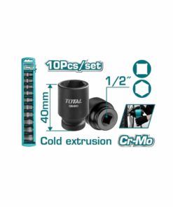 TOTAL - SET CHEI TUBULARE DE IMPACT - 10 BUC - 10-24MM