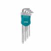 TOTAL - SET 9 CHEI IMBUS TORX - T10-T50 - CR-V (INDUSTRIAL)