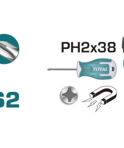 TOTAL - SURUBELNITA PHILLIPS- PH2 - 6.0MM - 38MM -(INDUSTRIAL)