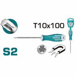 TOTAL - SURUBELNITA TORX-TX T10 - 5.0MM - 100MM -S2 (INDUSTRIAL)