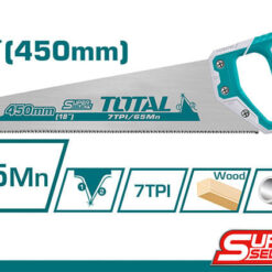 TOTAL - FIERASTRAU PENTRU LEMN - 450MM / 18"