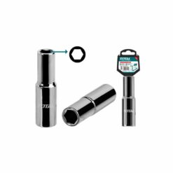 TOTAL - CHEIE TUBULARA LUNGA - 1/2", 10MM (INDUSTRIAL)