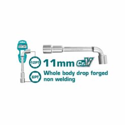 TOTAL - CHEIE TUBULARA TIP L - 11MM (INDUSTRIAL)