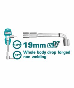TOTAL - CHEIE TUBULARA TIP L - 19MM (INDUSTRIAL)