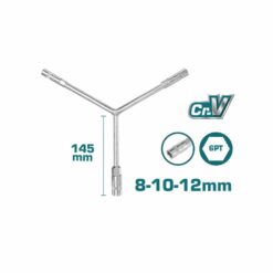 TOTAL - CHEIE TIP Y - 8-10-12MM (INDUSTRIAL)