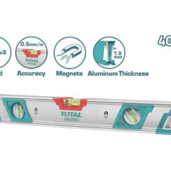 TOTAL - NIVELA MAGNETICA CU BULA - 40CM (INDUSTRIAL)