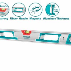 TOTAL - NIVELA MAGNETICA CU BULA - 80CM (INDUSTRIAL)