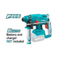 TOTAL - CIOCAN ROTOPERCUTOR - 2J - LI-ION - 20V -MOTOR FARA PERII(INDUSTRIAL)