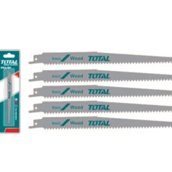 TOTAL - SET LAME FIERASTRAU SABIE PENTRU LEMN 225MM 6TPI - 5 BUC
