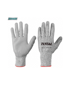 TOTAL - MANUSI DE PROTECTIE - PU + HPPE + TEXTIL -REZISTENTE LA TAIERE - XL (INDUSTRIAL)