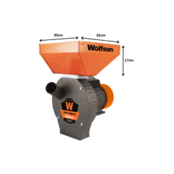 WOLFSON - MOARA PENTRU CEREALE SI STIULETI DE PORUMB MCR-1- 2700W