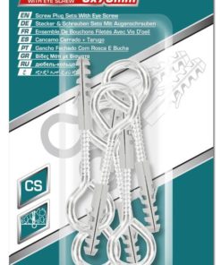TOTAL - SET DIBLURI CU SURUBURI CU OCHI INCHIS 5.0X75MM - DIBLU - 8X40MM - 6BUC